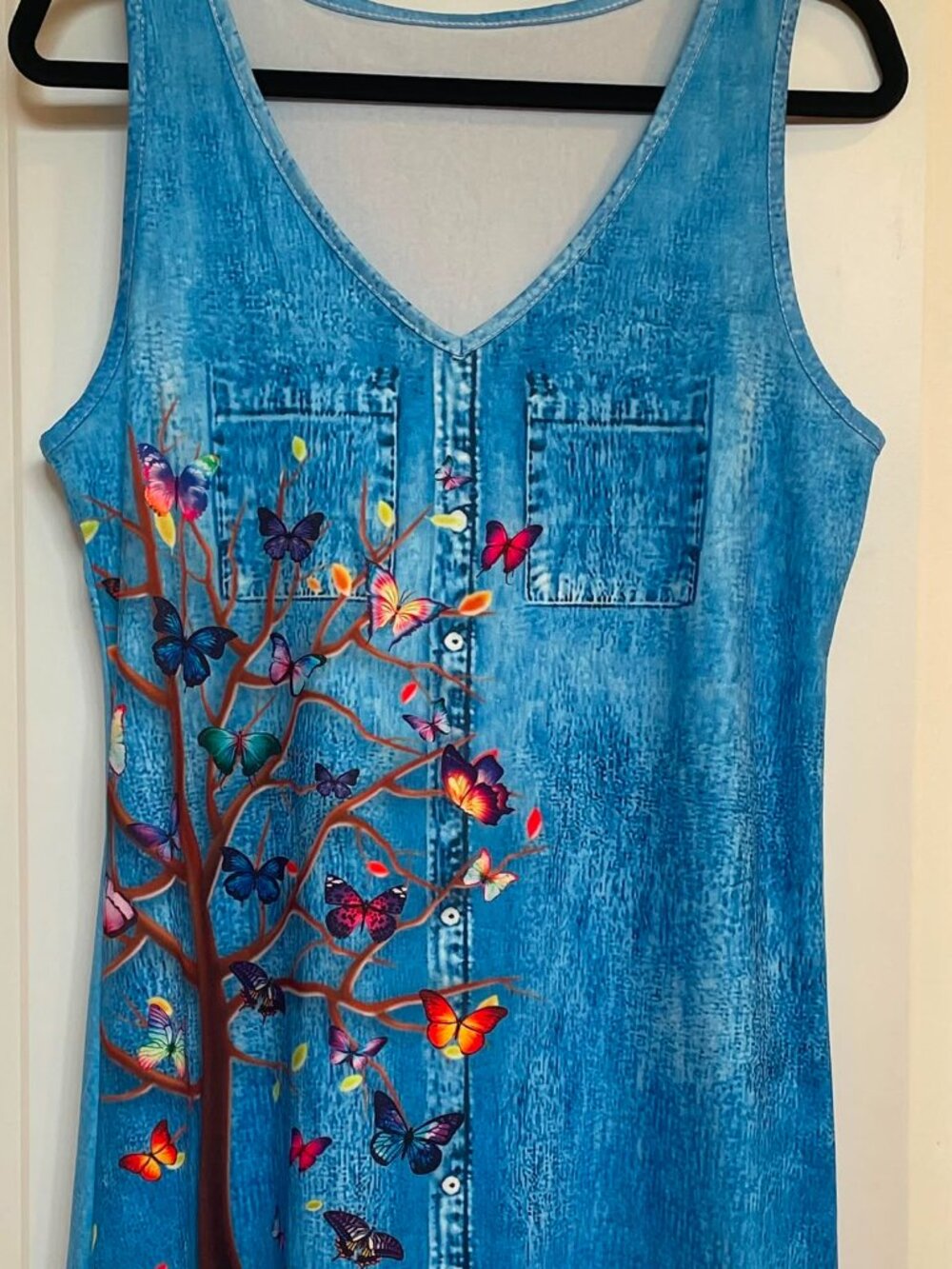 Women’s Sleeveless Dress, Size M